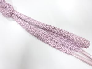 未使用品　正絹　夏手組帯締め